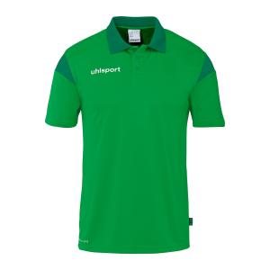 100225990-polo-uhlsport-squad-27-vert-lagon
