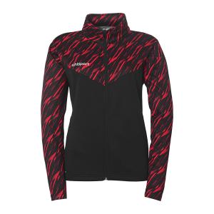 100227008-veste-de-survetement-femme-uhlsport-progressive-28-poly-noir-rouge