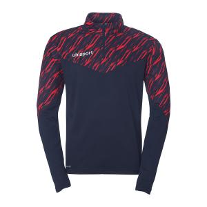 100227541-haut-d-entrainement-1-4-zip-uhlsport-progressive-28-bleu-marine-rouge