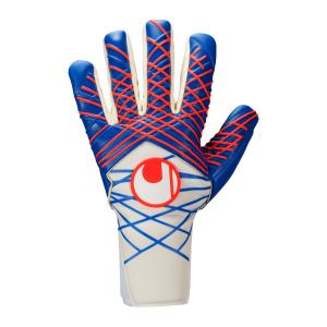 1011328012000-gants-de-gardien-uhlsport-prediction-ultragrip-hn-maignan-blanc-bleu-roi-rouge-fluo