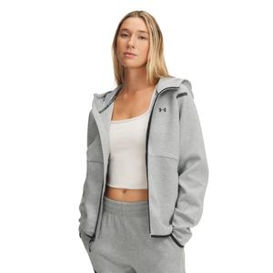 1379842-348-sweatshirt-a-capuche-zippe-femme-under-armour-unstoppable-fleece-silica-green-black