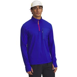 1383244-400-haut-d-entrainement-1-4-zip-under-armour-launch-bleu-royal