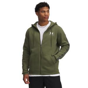 1390298-390-sweatshirt-a-capuche-zippe-under-armour-icon-vert-marine-blanc