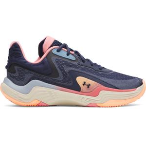 3028461-453-chaussures-de-basketball-under-armour-spawn-7-blue-calm-sun-kiss-washed-navy