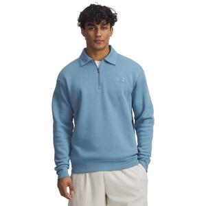 6004932-418-sweatshirt-polaire-haut-zippee-under-armour-icon-fleece-blue-smoke