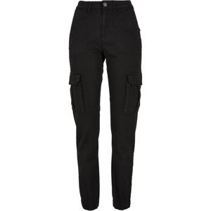 tb5454-00007-pantalon-en-serge-de-coton-femme-urban-classics-utility-noir