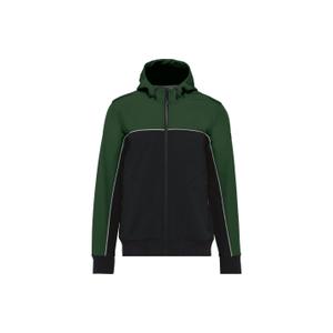 wk450-black-forestgreen-polaire-zippee-a-capuche-wk-designed-to-work-softshell-bionic-finish-eco-black-forest-green